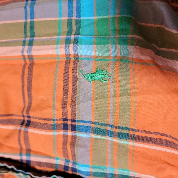 Polo Plaid Short Sleve Button Down - Picture 3 of 4